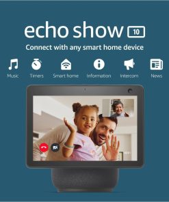 🔥🔥Exclusive deals you don’t want to miss – limited stock! 🔥🔥Echo Show 10 (Newest gen) | HD smart display with motion and Alexa | Charcoal Fabric