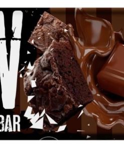 Alternative view of Warrior Raw Protein Flapjacks – 12 Bars x 75g Each – Packed with 20g of Protein – Low Sugar. High in Fibre (Choc Brownie)