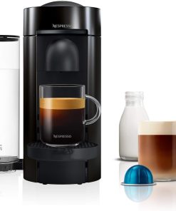 Nespresso Vertuo Plus | Pod Coffee Machine · 5 Sizes · Black – 🎁 Free Welcome Set