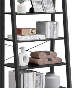 VASAGLE 5-Tier Ladder Shelf Industrial Bookcase ULLS045B56