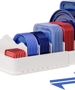 SWOMMOLY Expandable Lid Organizer with 6 Dividers