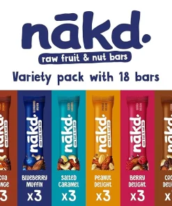Alternative view of 🔥🔥Our Best Seller is Back（Just £2.99 !）🔥🔥Nakd Fruit and Nut Bars Assorted 4 Boxes