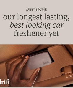 Alternative view of Drift Car Air Freshener – Stone Air Freshener Car Odor Eliminator – Long Lasting Scent – Auto Accessories – Metal Clip – Essential Oils – Clean Ingredients – Teak Scent Starter Kit : Amazon.com.au: Automotive