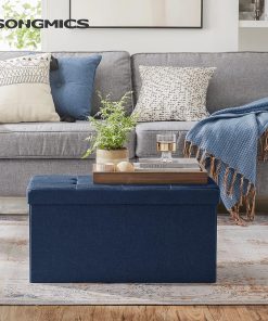 Alternative view of SONGMICS 30″ Folding Storage Ottoman Bench ULSF47IN